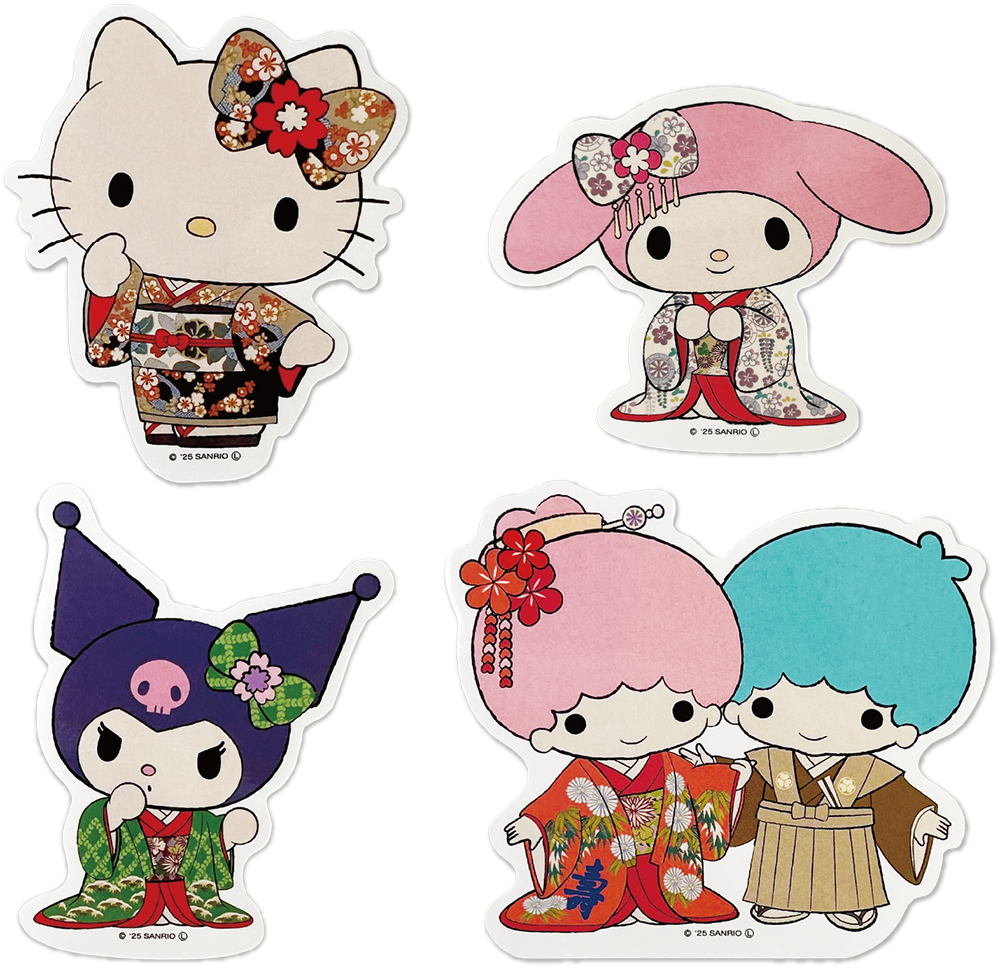 特別展 江戸大奥 サンリオSanrio マスコットキーホルダー 3種 SET グッズ | 特別展「江戸☆大奥」